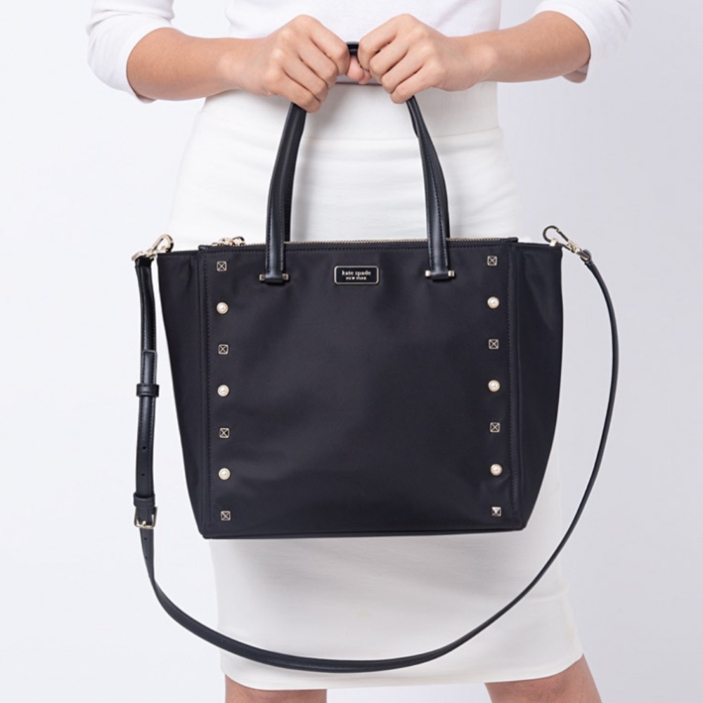 Kate Spade Black Dawn Studded Crossbody